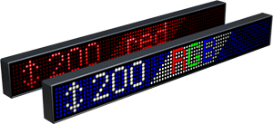 Электронное табло «Бегущая строка», модель Alpha 200 RGB (9240x240x120 мм)