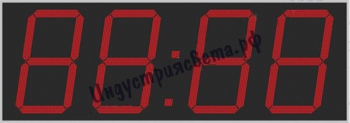 Электронные уличные часы-термометр Импульс-4100-T-EG2 