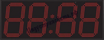 Электронные уличные часы-термометр Импульс-435-T-ER2