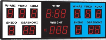 Спортивное табло для дзюдо, модель Импульс-711-D11x18-Px1-R 