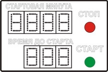 Стартовое спортивное табло ДИАН ТСп 100-0.5