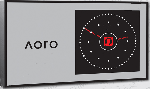 Импульс-430R-R Электронные часы с логотипом