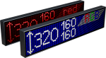 Электронное табло «Бегущая строка», модель Alpha 320 RGB (1640x360x120 мм)