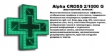 Светодиодный крест Alpha CROSS 2/1000 G (односторонний)