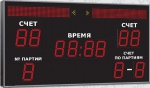 Спортивное табло для волейбола, модель Импульс-715-D15x11-L2xS8x48-A2x2-RY 