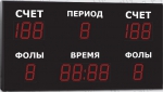Спортивное табло для баскетбола, модель Импульс-715-D15x13-R 