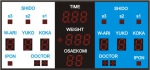 Спортивное табло для дзюдо №2, модель ТС-130х14_080-5х5х13b 