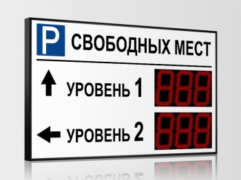 Импульс-124-L2xD24x3-EW2 Табло для многоуровневого паркинга