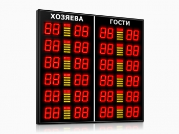 Импульс-708-L12xD8x4-L12xS5-ERY2 Табло для баскетбола