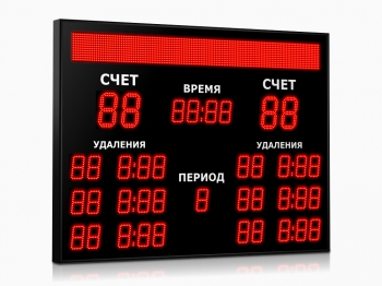 Импульс-715-D15x4-D10x5-L6xD10x5-S12x128xP10-ER2 Табло для хоккея