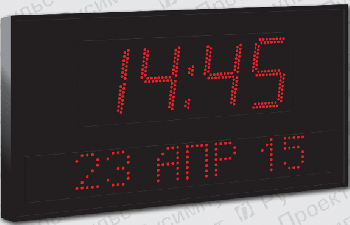 Часы-календарь Импульс-415K-1TD-2DNxS8x64-ER2 (Уличное исполнение)