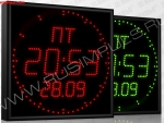 Импульс-440RK-D10-D6-DN-ER2 Часы-календарь (Уличные)