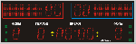 Универсальное спортивное табло №19М. Модель ТС-210х11_8х8х8_РБС-210-24х8х2b.