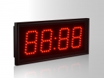 Импульс-408-ETN-NTP-APOE-R Вторичные цифровые часы NTP