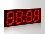Импульс-418-SS-B Вторичные цифровые часы МАСТЕР-ВЕДОМЫЙ