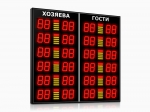 Импульс-708-L12xD8x4-L12xS5-RY Табло для баскетбола