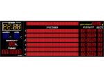 Спортивное табло для бассейна №12, модель ТС-270х4_210х12_150х48_РБС-160-384х16_160-256х16х6b_tx2_влажность (на 6 дорожек)