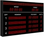 Табло для бассейна №9М модель ТС-130х38_РБС-120-160х8-64х8х4b