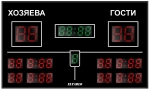 Спортивное табло для хоккея №8, модель ТС-210х4_130х25е (Уличное исполнение)